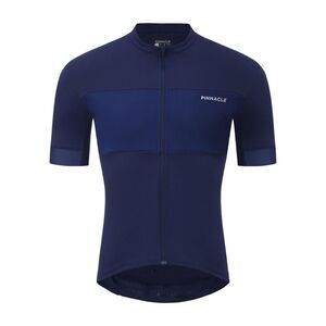 Pinnacle Mens Race Logo Cycling Jersey / Blue
